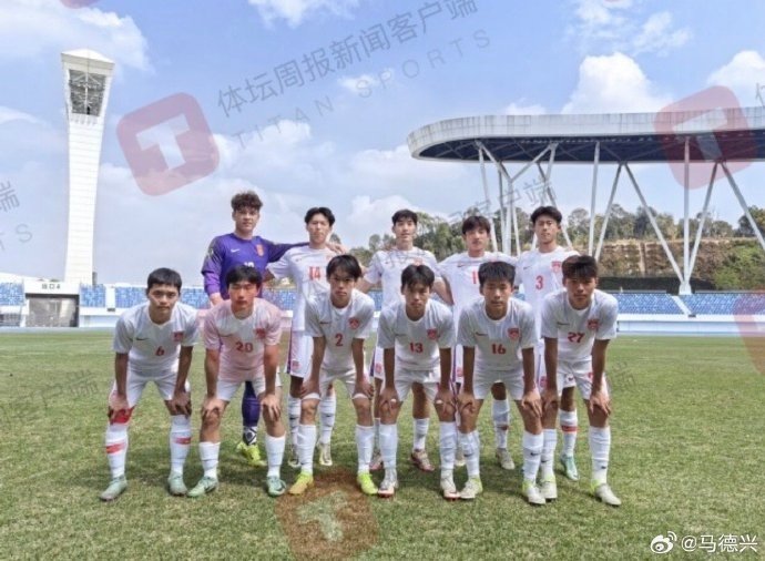  鄧捷夫、賈偉偉各入一球，U17國(guó)少0-2不敵07年齡段精英訓(xùn)練營(yíng)